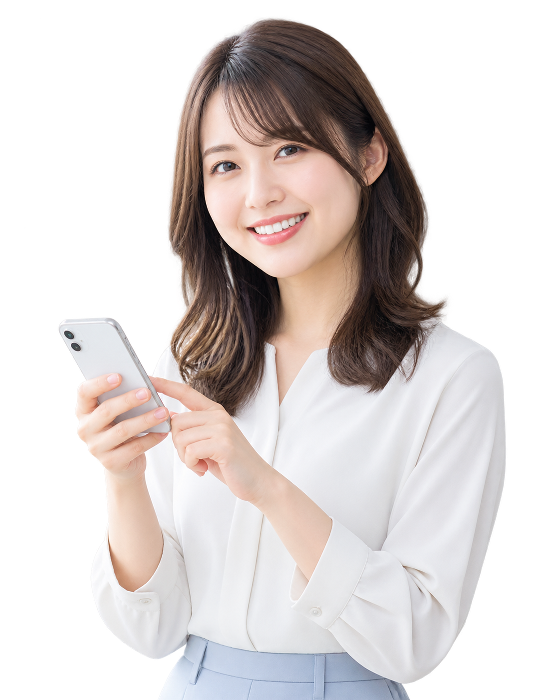 個人契約をご利用する女性
