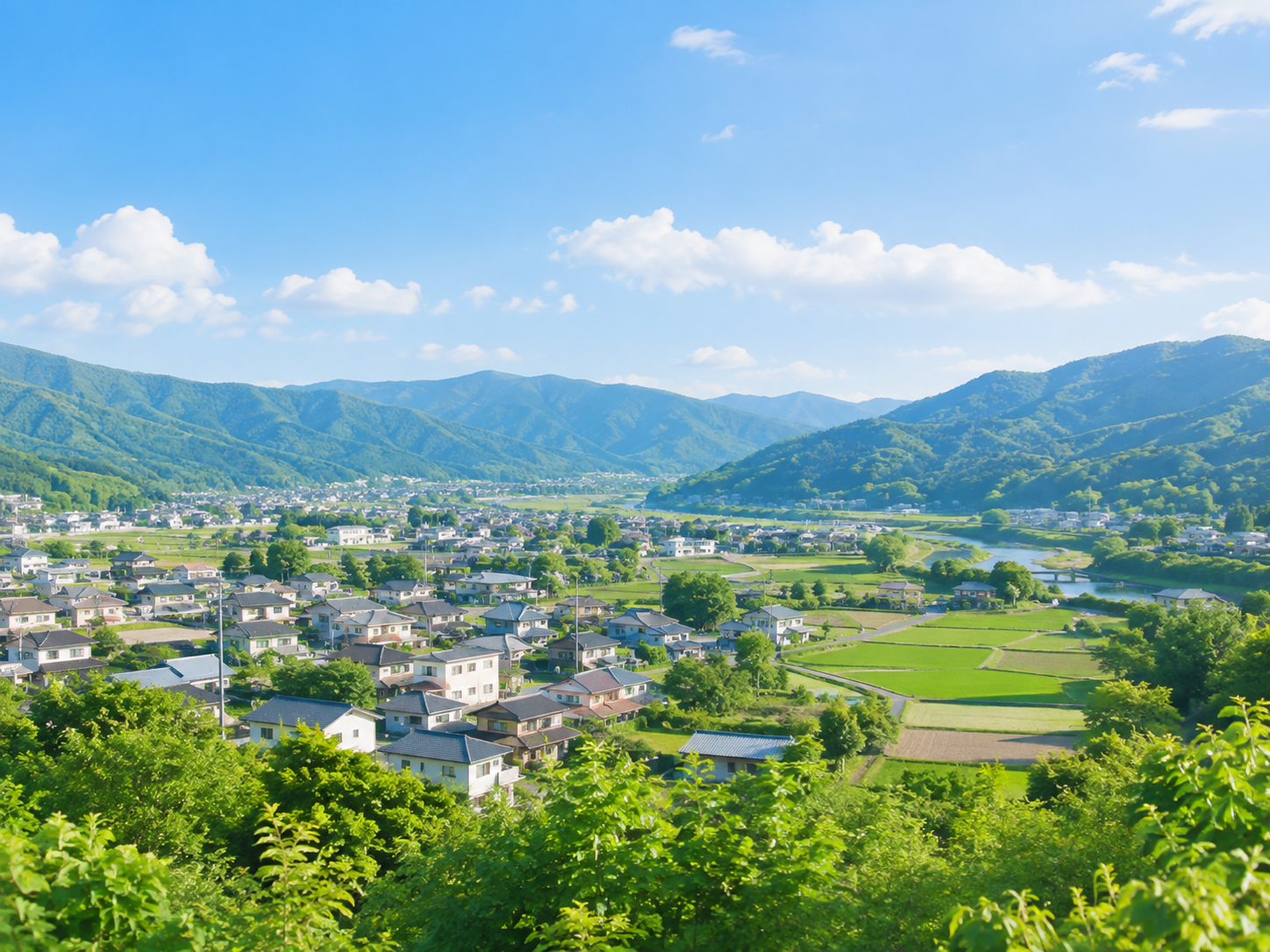 地域のまちと自然